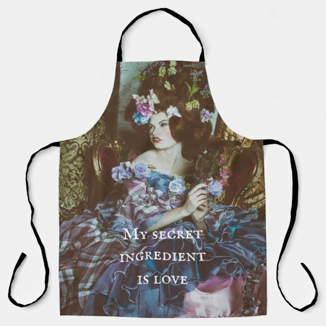 Annie apron, Virginia Rose Collection Apron (Front)