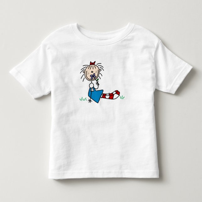 Annie Lying In Grass With Flower Shirt (Front)
