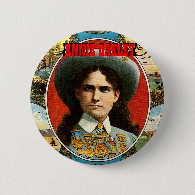 Annie Oakley - Button (Front)
