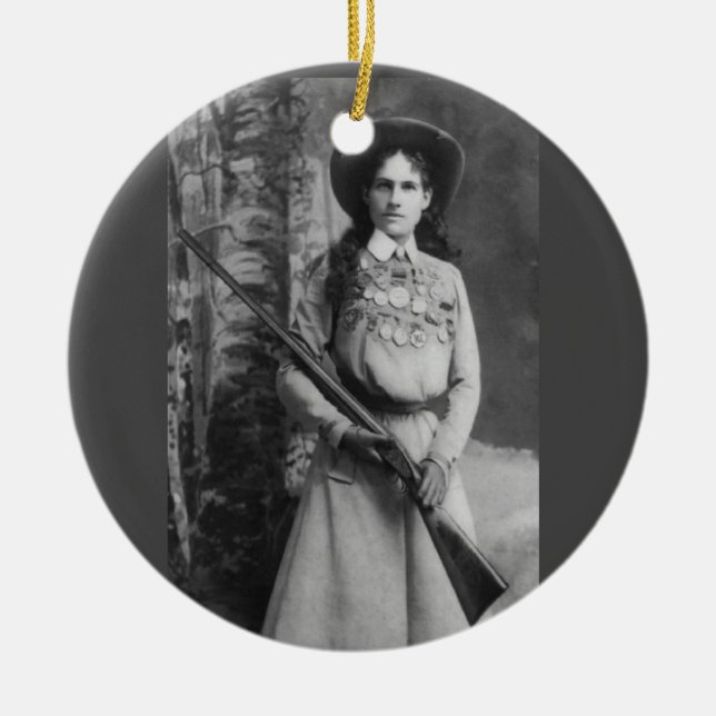 ANNIE OAKLEY CHRISTMAS ORNAMENTS (Front)
