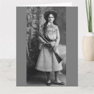 ANNIE OAKLEY HAPPY BIRTHDAY OVERSIZED CARD