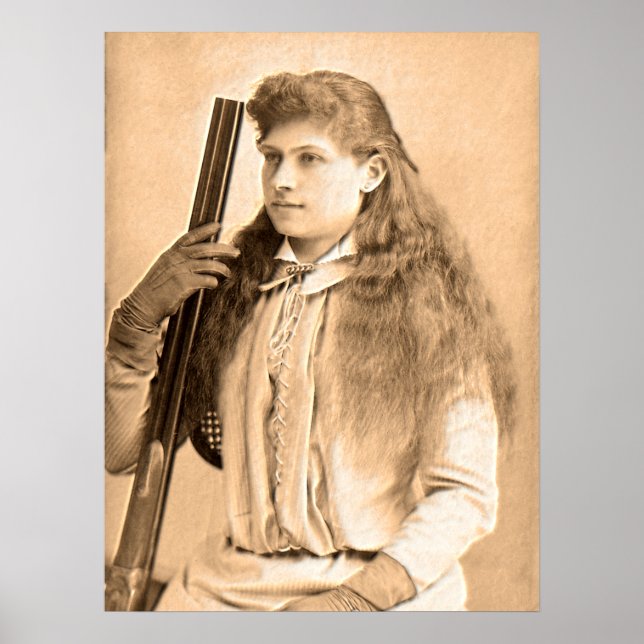 Annie Oakley Portrait Poster (Front)