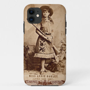 Annie Oakley Sepia iPhone 11 Case