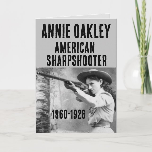 ANNIE OAKLEY SHARPSHOOTER CARTES D'ANNIE (Devant)