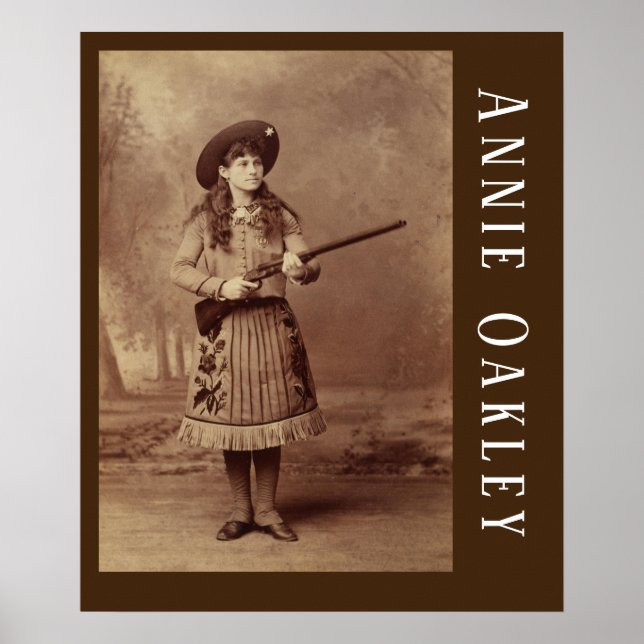 Annie Oakley Sharpshooter  Poster (Front)