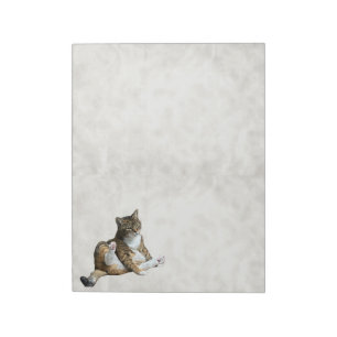 Annie the Cat's Stationery Notepad