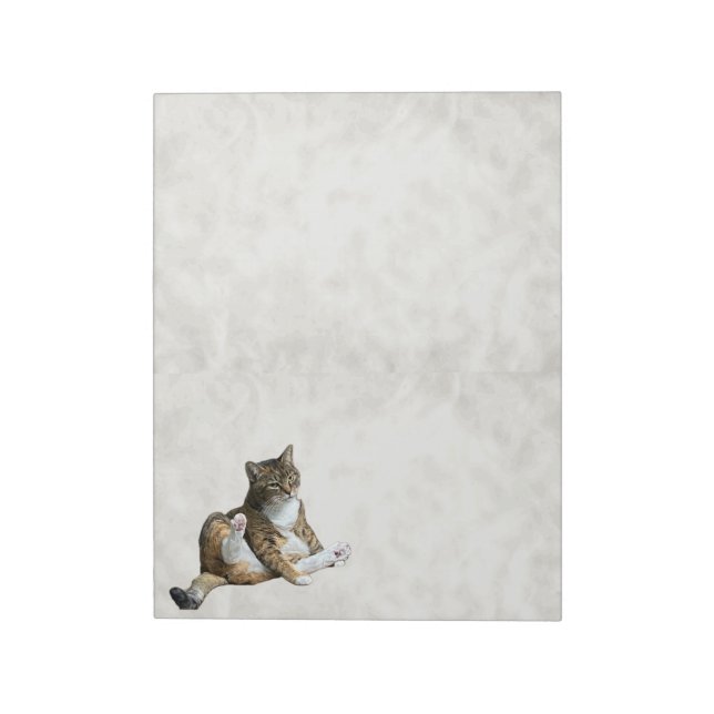 Annie the Cat's Stationery Notepad (Rotated)