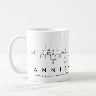 Anniek peptide name mug
