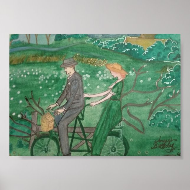 Annie's Birthday Archival Print (Front)