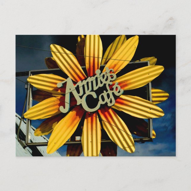 ANNIE'S CAFE POSTCARD (Front)