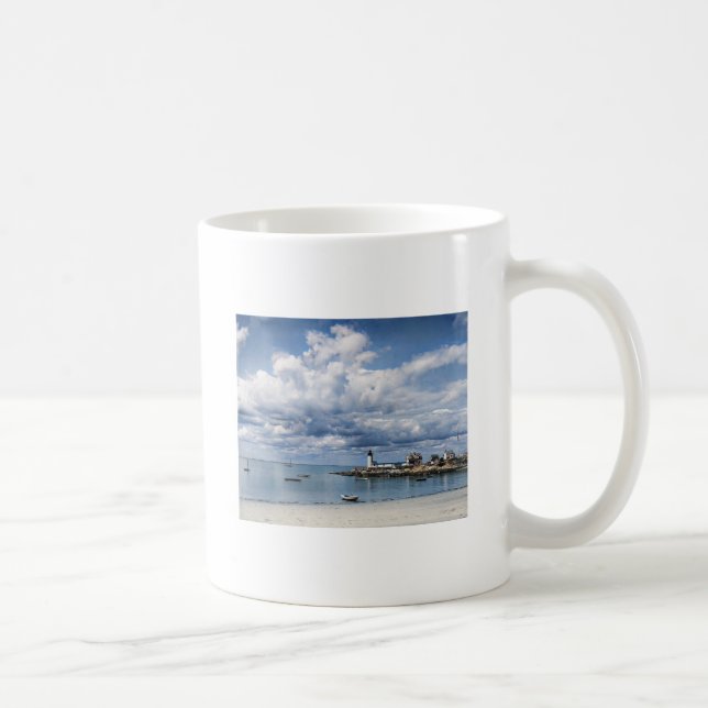 Annisquam Lighthouse, Gloucester MA c1904 Coffee Mug (Right)