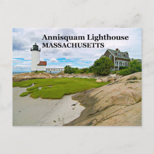 Annisquam Lighthouse, Massachusetts Postcard
