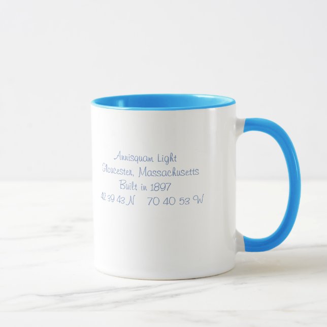 Annisquam tasse de Gloucester léger, le (Droite)