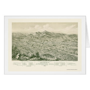 Anniston, carte panoramique d'AL - 1888