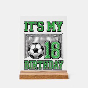 Anniversaire 18 ans Football Vintage
