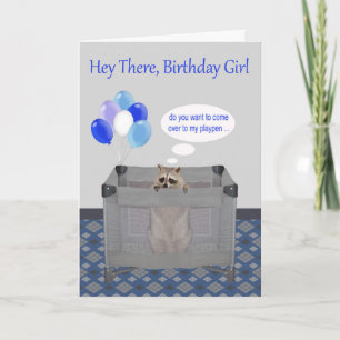 Anniversaire à Anniversaire Fille, cartes humorist