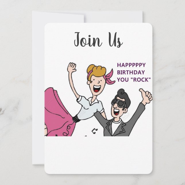***ANNIVERSAIRE ADULTE*** INVITATION (Devant)