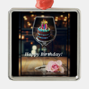 ***ANNIVERSAIRE AMOUREUX ET COOL*** ORNEMENT