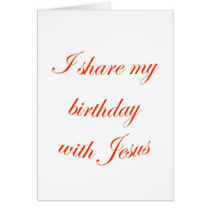 Anniversaire avec Jésus