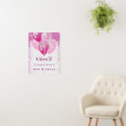 Anniversaire blanc rose ballons fille accueil fête