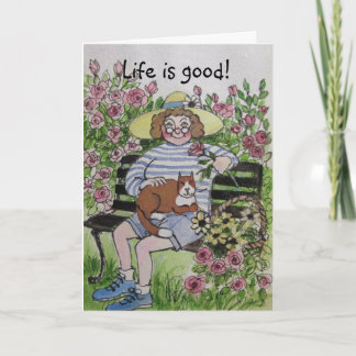 ANNIVERSAIRE, CARTE DE SALUT