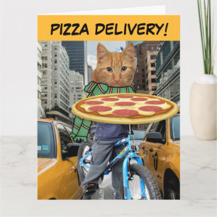 ANNIVERSAIRE CAT PIZZA LIVRAISON CARTE DE RECONNAI