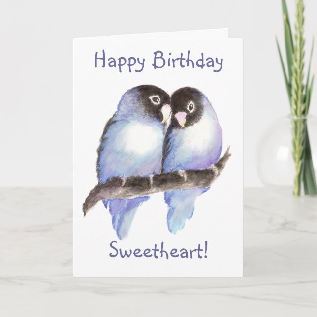 Anniversaire, chérie ! Carte (Devant)