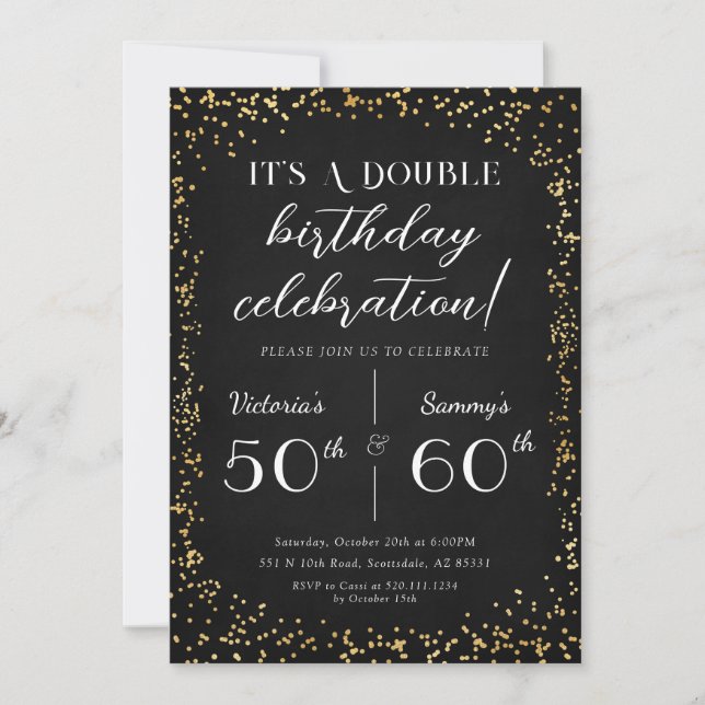 Anniversaire conjoint adulte Invitation d'annivers (Devant)