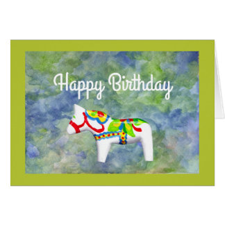 Anniversaire Dala Horse