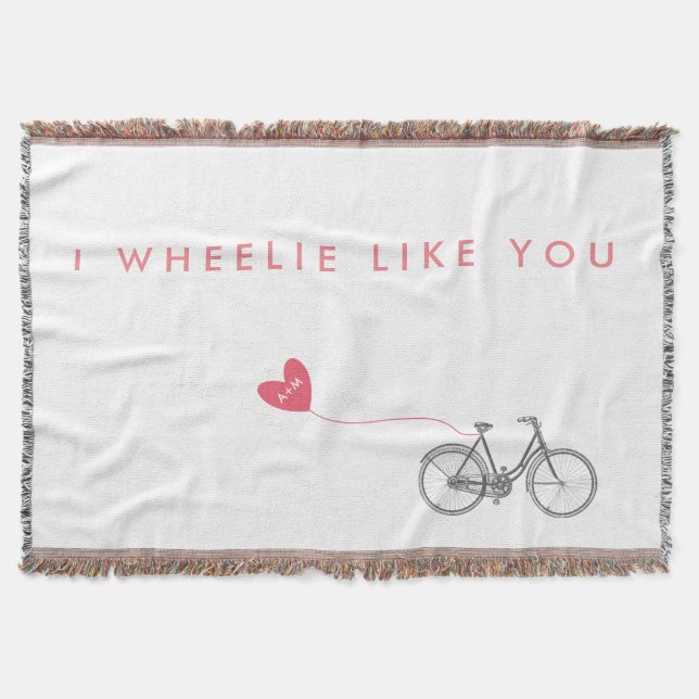 anniversaire d'amour idée cadeau jeter couverture (Devant)