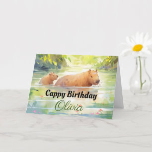 Anniversaire de Cappy ! - Carte d'anniversaire de