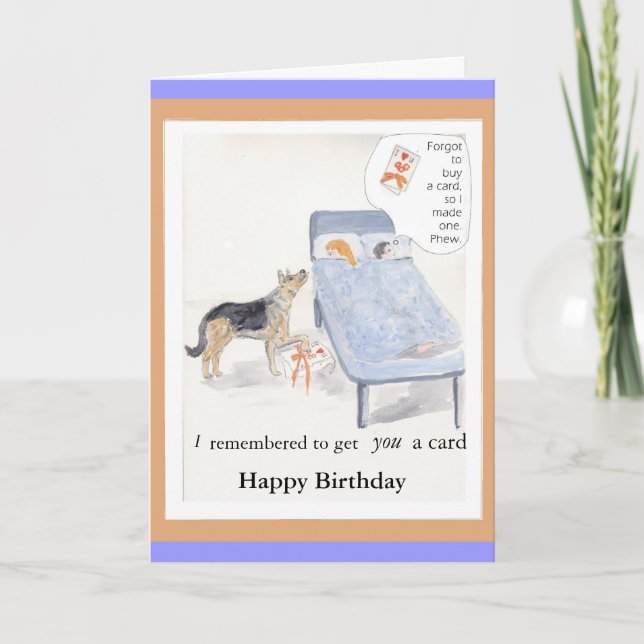 Anniversaire de carte pour elle (Devant)
