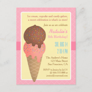 Anniversaire de enfant, invitations à des fêtes de