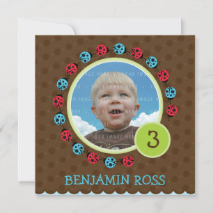 ANNIVERSAIRE DE ENFANT PARTY INVITATION cocu cocci