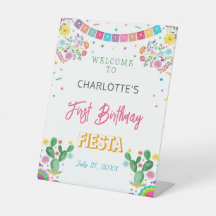 Anniversaire de Fiesta, Panneau de Bienvenue