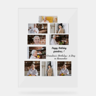 Anniversaire de grand-mère - Un jour pour se souve
