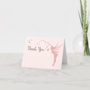 Anniversaire de Tinker Bell - Merci rose