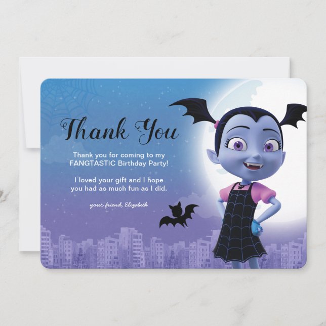 Anniversaire de Vampirina | Merci (Devant)