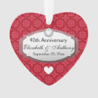 Anniversaire du 40e Mariage Ruby Red Z06