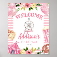 Anniversaire du Carnaval, Affiche de bienvenue de