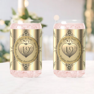 Anniversaire du Mariage du 19e/8e bronze (couleur)