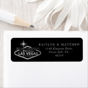 Anniversaire élégant de Las Vegas