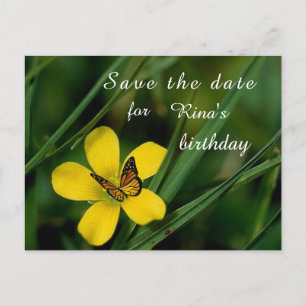 Anniversaire Enregistrer La Date Carte Postale