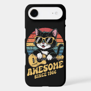 Anniversaire Féminin 1966 Amateur de Chats Ukulele