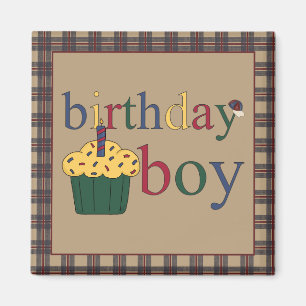 Anniversaire Garçon Fridge Magnet