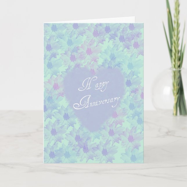 Anniversaire heureux à une carte de voeux de (Devant)