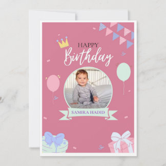 ANNIVERSAIRE INVITATION