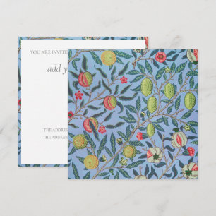 ANNIVERSAIRE INVITATION : WILLIAM MORRIS