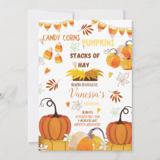 Anniversaire Moisson Anniversaire Carte d'invitati