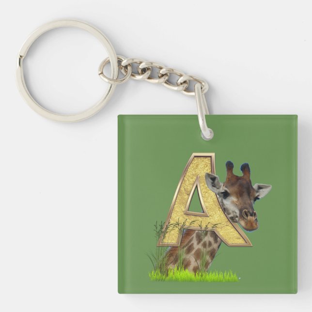 Anniversaire - Monogramme majuscule -lettre A (Devant)